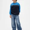 Bluza dziecięca Vintagesoft z logo w stylu colorblock