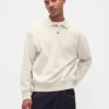 Bluza koszulka polo oversize dla dorosłych z grubej dzianiny