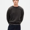 Bluza oversize dla dorosłych z grubej dzianiny