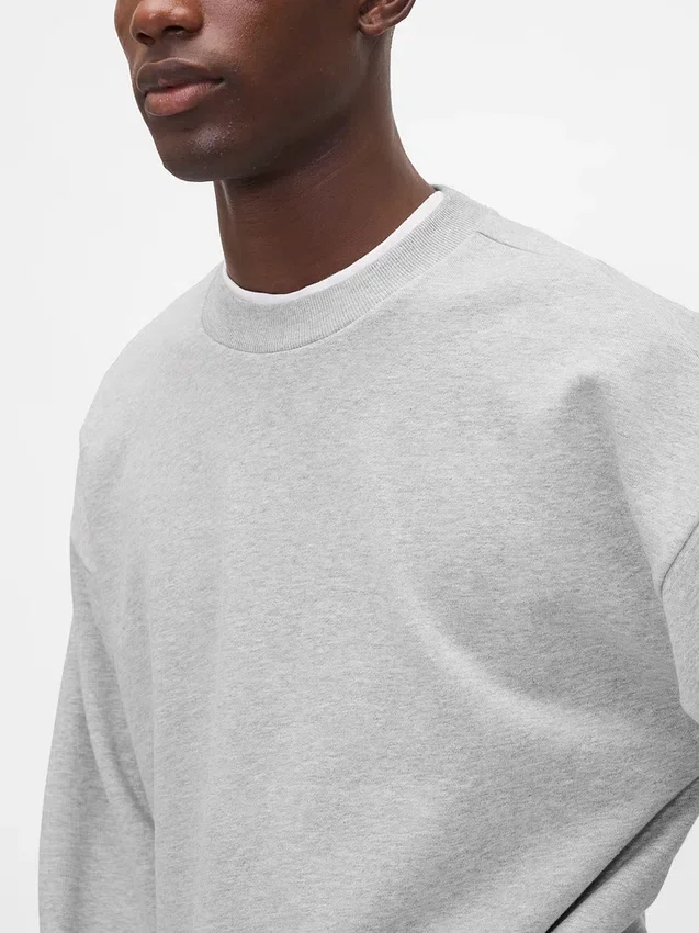 Bluza oversize dla dorosłych z grubej dzianiny