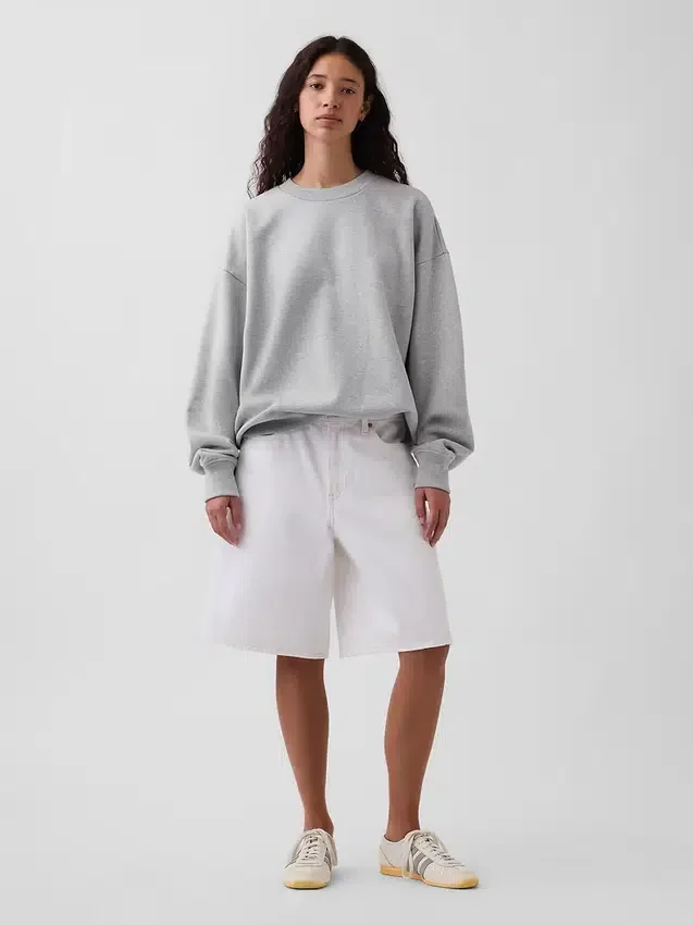 Bluza oversize dla dorosłych z grubej dzianiny