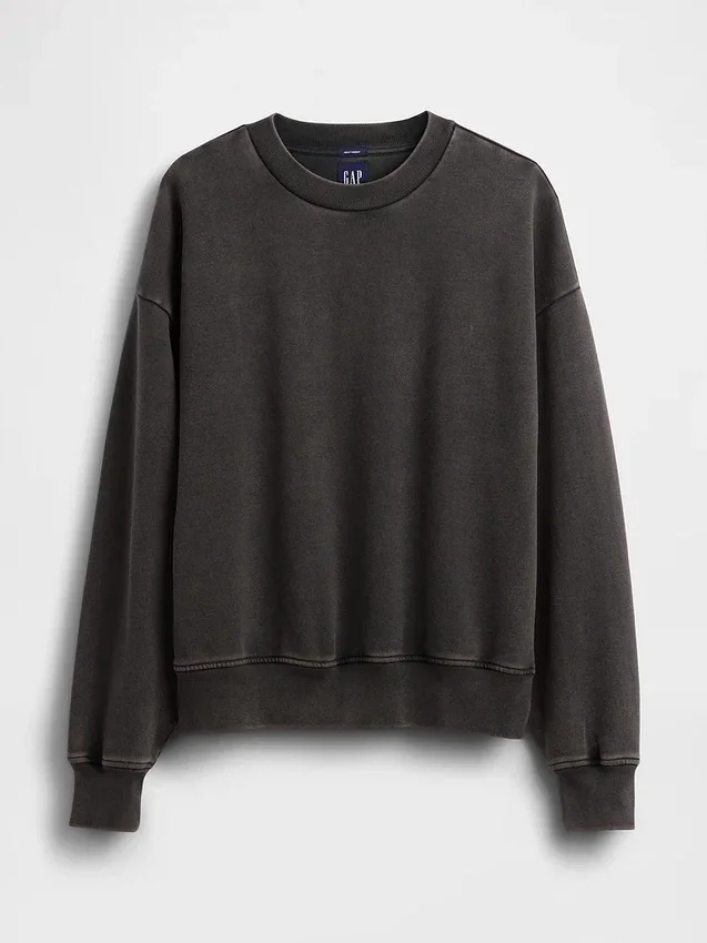 Bluza oversize dla dorosłych z grubej dzianiny