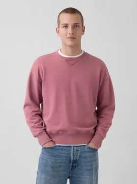 Bluza oversize dla dorosłych z grubej dzianiny frotte