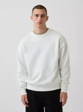 Bluza oversize dla dorosłych z grubej dzianiny frotte