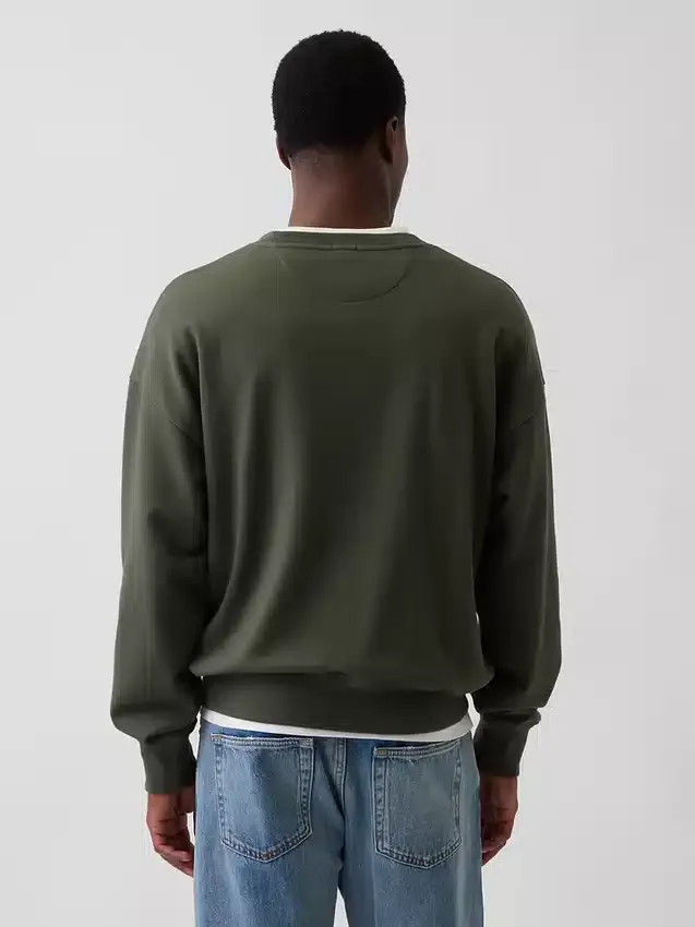 Bluza oversize dla dorosłych z grubej dzianiny frotte