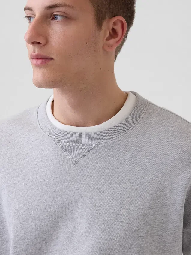 Bluza oversize dla dorosłych z grubej dzianiny frotte
