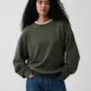 Bluza oversize dla dorosłych z grubej dzianiny frotte