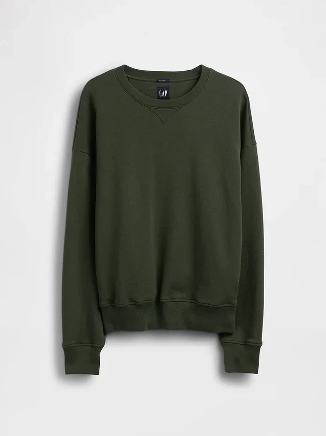 Bluza oversize dla dorosłych z grubej dzianiny frotte