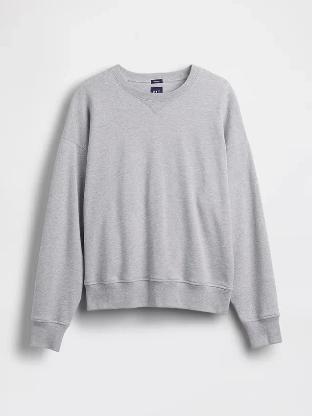 Bluza oversize dla dorosłych z grubej dzianiny frotte