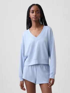 Bluza oversize w kolorze Cloudlight