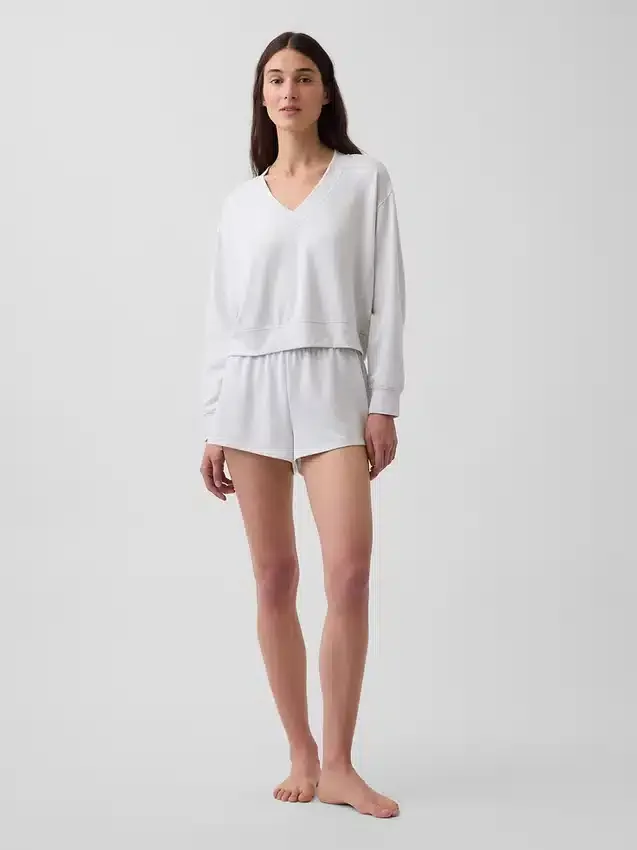 Bluza oversize w kolorze Cloudlight