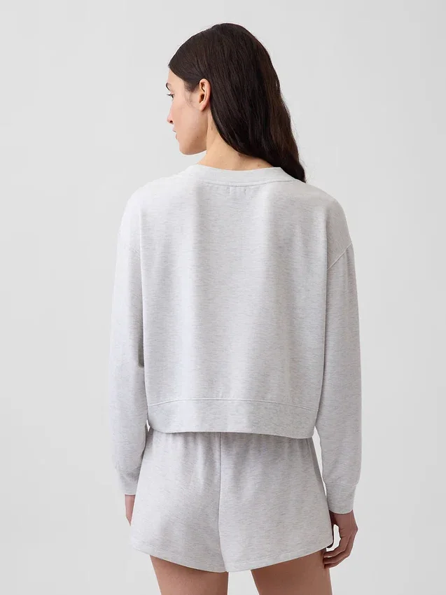 Bluza oversize w kolorze Cloudlight