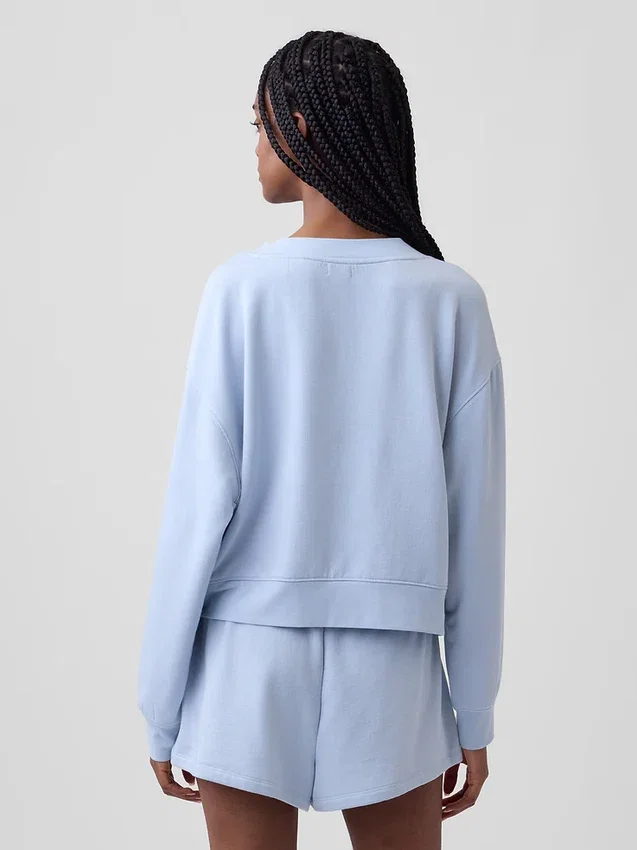 Bluza oversize w kolorze Cloudlight