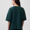 Bluza oversize z grubej dzianiny frotte