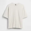Bluza oversize z grubej dzianiny frotte