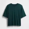 Bluza oversize z grubej dzianiny frotte