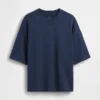 Bluza oversize z grubej dzianiny frotte