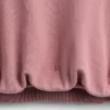 Bluza oversize z grubej dzianiny frotte typu „bubble”