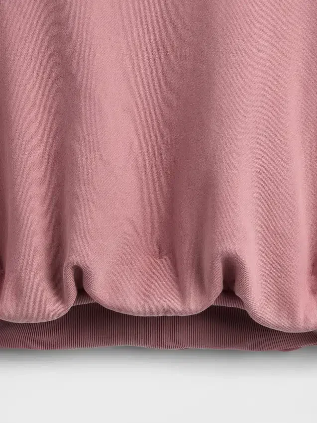 Bluza oversize z grubej dzianiny frotte typu „bubble”