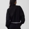 Bluza oversize z półzamkiem i klockowym dekoltem Vintagesoft