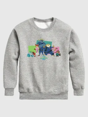 Bluza polarowa dla maluchów z postaciami z filmu „Zootopia”