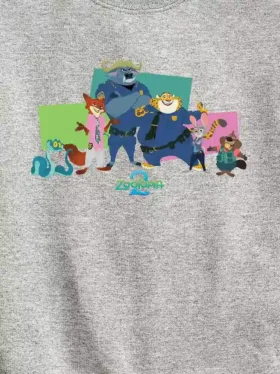 Bluza polarowa dla maluchów z postaciami z filmu „Zootopia”