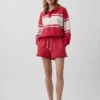Bluza polo oversize z miękkiej frotte Vintagesoft
