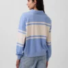 Bluza polo oversize z miękkiej frotte Vintagesoft