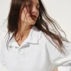 Bluza polo oversize z miękkiej frotte Vintagesoft