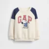 Bluza raglanowa z logo Snoopy dla Niemowląt i Maluchów