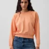 Bluza raglanowa z miękkiej dzianiny frotte Vintagesoft
