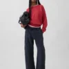 Bluza raglanowa z miękkiej dzianiny frotte Vintagesoft