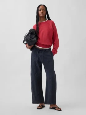 Bluza raglanowa z miękkiej dzianiny frotte Vintagesoft
