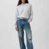 Bluza raglanowa z miękkiej dzianiny frotte Vintagesoft