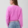 Bluza raglanowa z miękkiej dzianiny frotte Vintagesoft