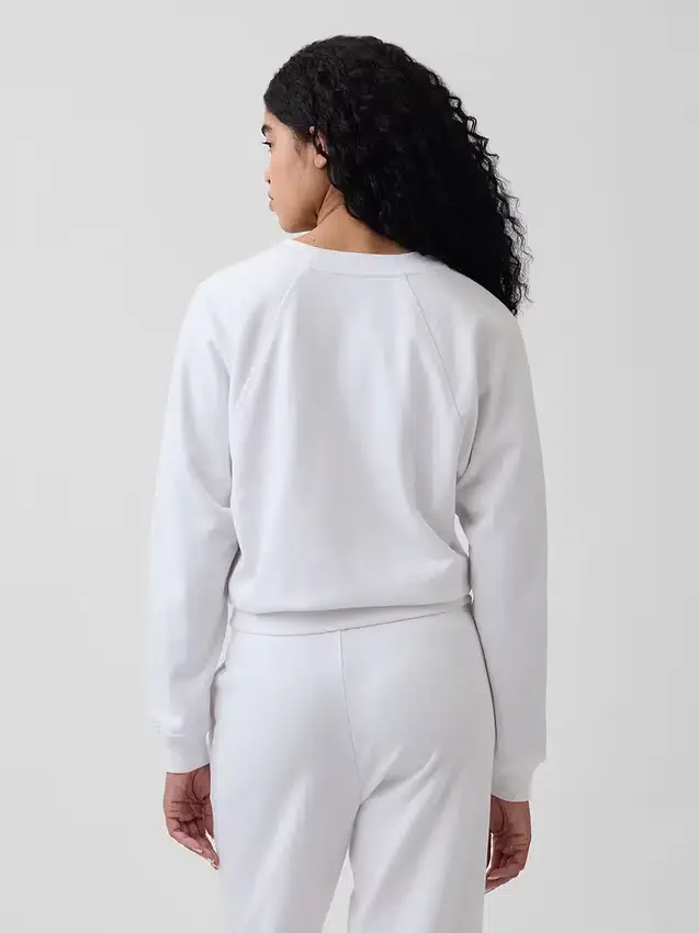 Bluza raglanowa z miękkiej dzianiny frotte Vintagesoft