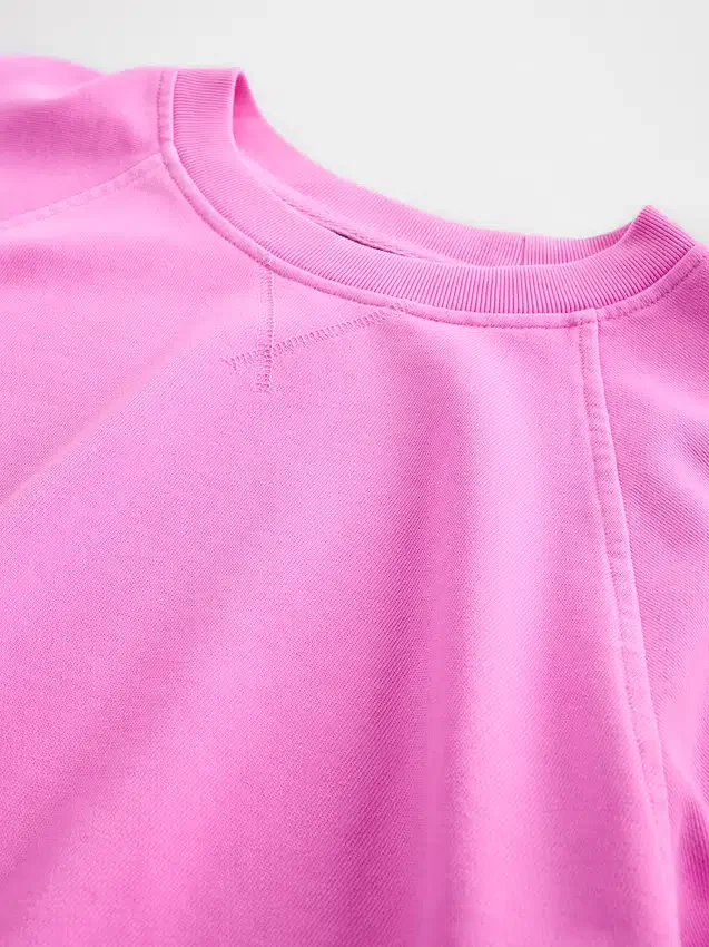 Bluza raglanowa z miękkiej dzianiny frotte Vintagesoft