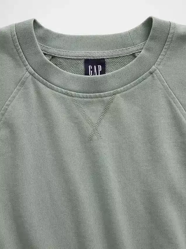 Bluza raglanowa z miękkiej dzianiny frotte Vintagesoft