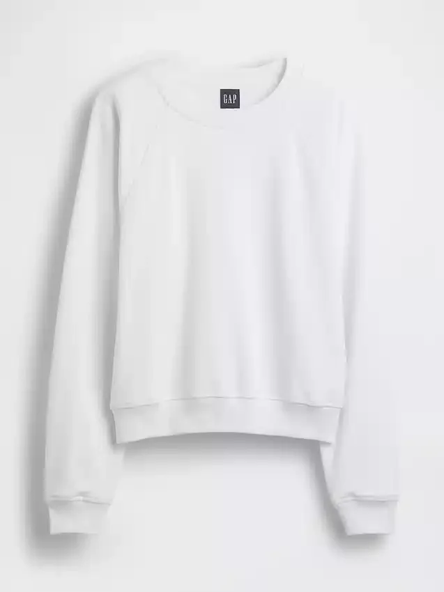 Bluza raglanowa z miękkiej dzianiny frotte Vintagesoft