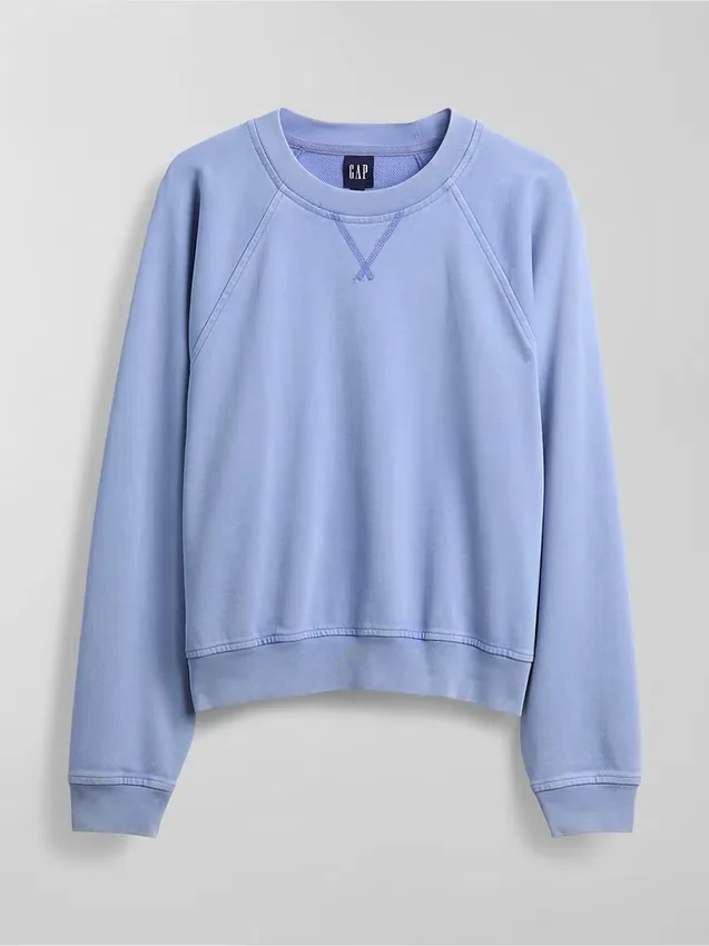 Bluza raglanowa z miękkiej dzianiny frotte Vintagesoft