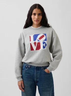 Bluza Robert Indiana Vintagesoft Love