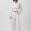Bluza Vintagesoft Oversized Eyelet Crop