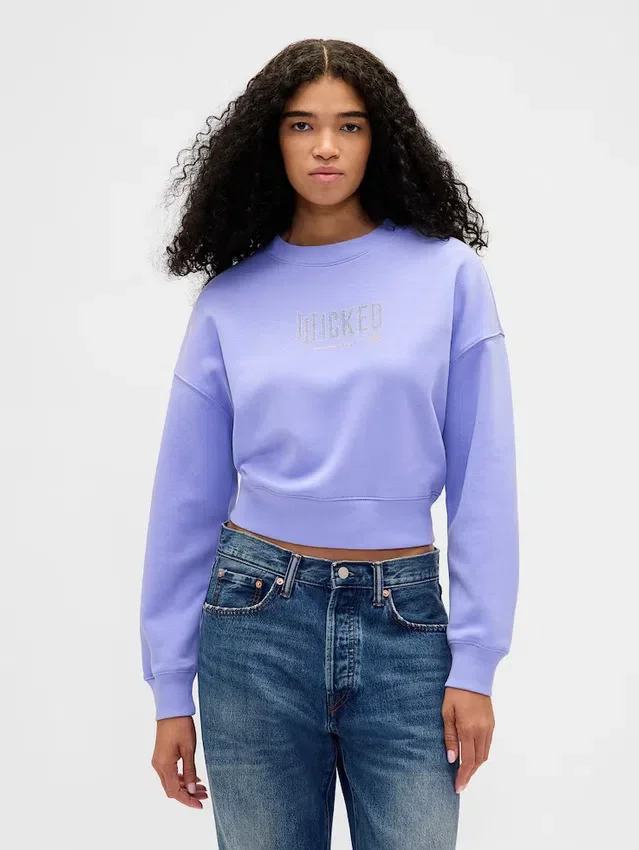 Bluza Vintagesoft Wicked Crop Wedge