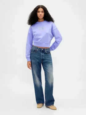Bluza Vintagesoft Wicked Crop Wedge