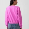 Bluza Vintagesoft z dekoltem w serek w stylu oversize
