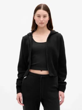 Bluza z kapturem CashSoft na zamek