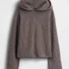 Bluza z kapturem CashSoft Oversized Shaker-Stitch