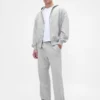 Bluza z kapturem dla dorosłych, oversize, z grubej dzianiny i zamkiem