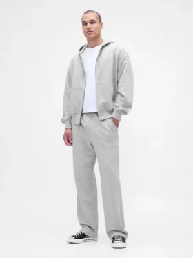 Bluza z kapturem dla dorosłych, oversize, z grubej dzianiny i zamkiem
