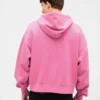 Bluza z kapturem dla dorosłych, oversize, z zamkiem, z grubego polaru